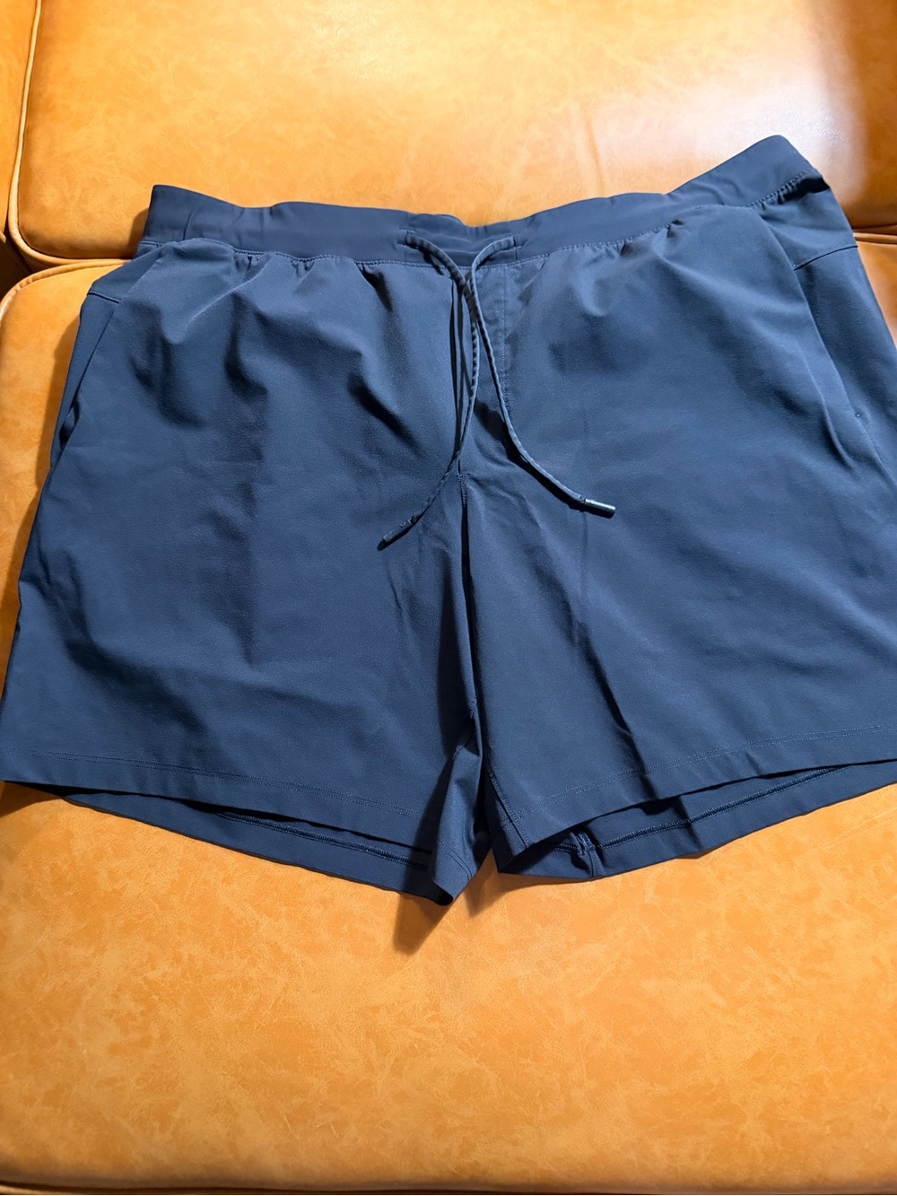 Lululemon Men's Black Drawstring Athletic Shorts